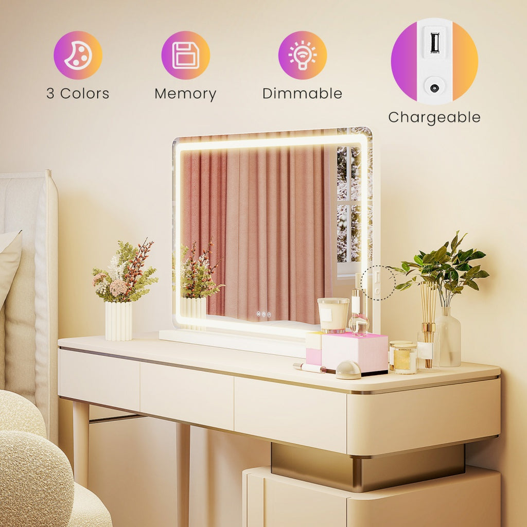 ERIVELLA LED Vanity Mirror - 13x17