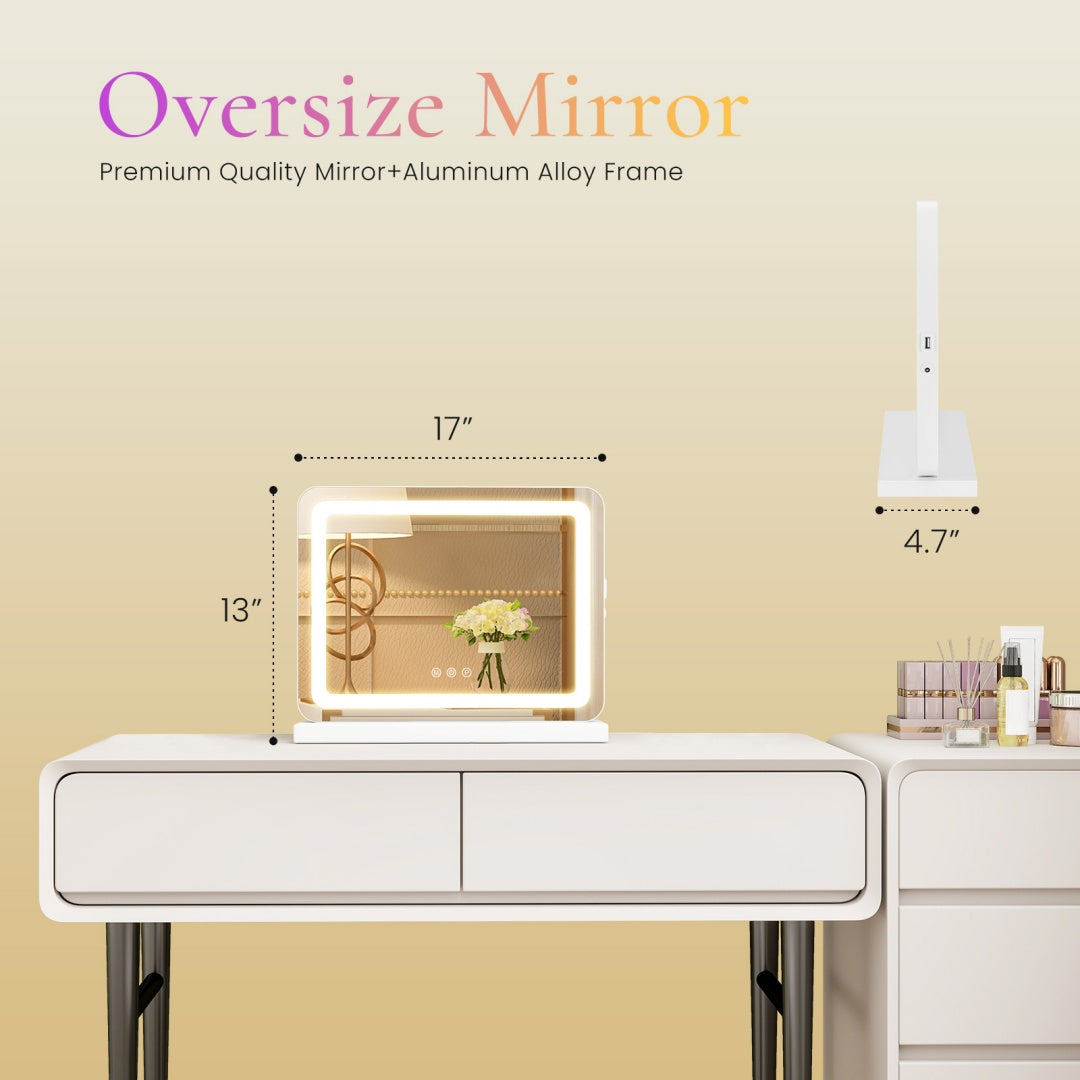 ERIVELLA LED Vanity Mirror - 13x17